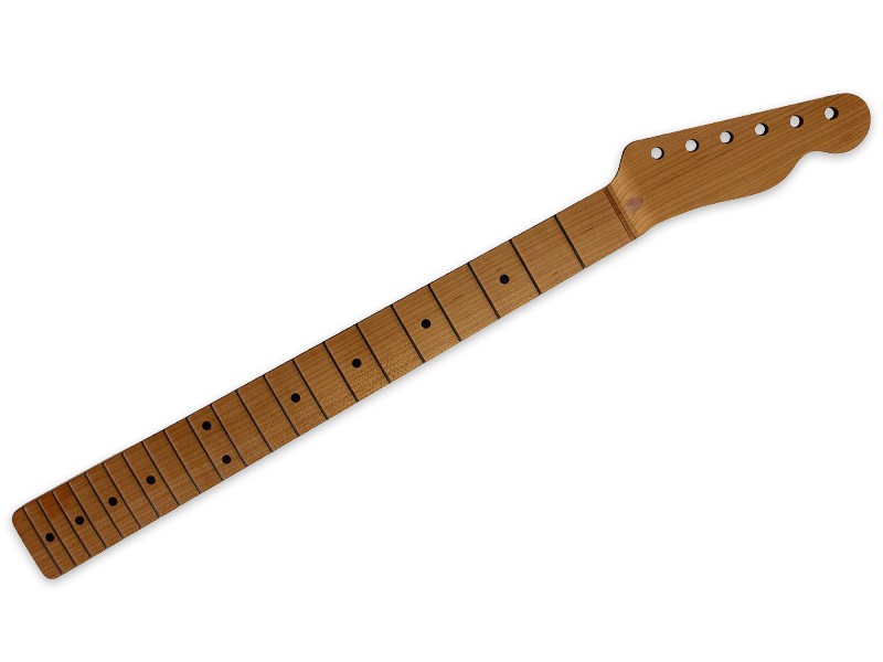 Manche Telecaster AllParts TMO-CRQ quartersawn roasted maple prêt à vernir